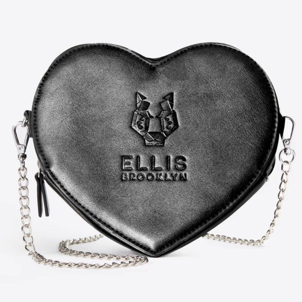 NWT PERRY ELLIS BROOKLYN Heart Crossbody Bag